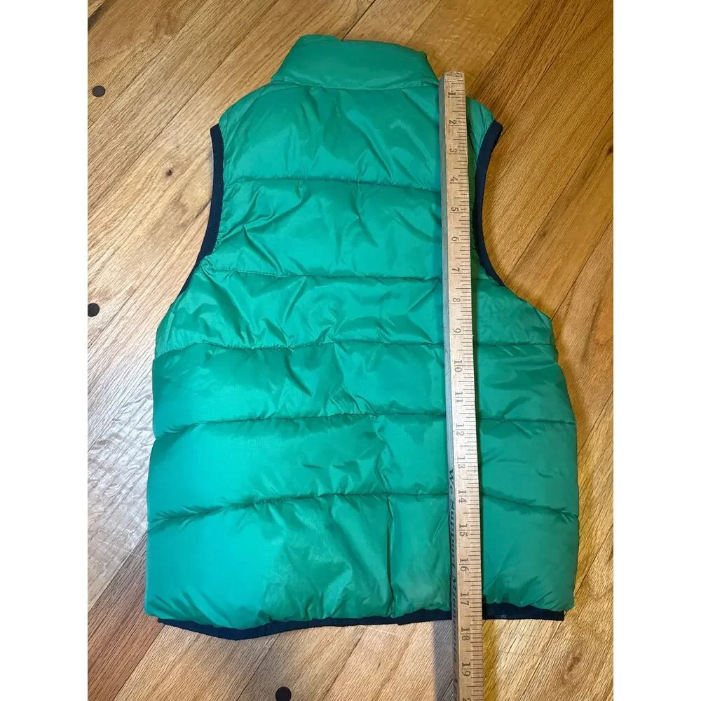 GAP Kids XS Warmest Vest PrimaLoft Happy Green Puffer Insulated Unisex